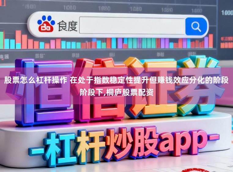 股票怎么杠杆操作 在处于指数稳定性提升但赚钱效应分化的阶段阶段下，桐庐股票配资