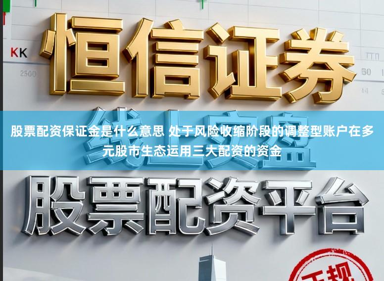 股票配资保证金是什么意思 处于风险收缩阶段的调整型账户在多元股市生态运用三大配资的资金