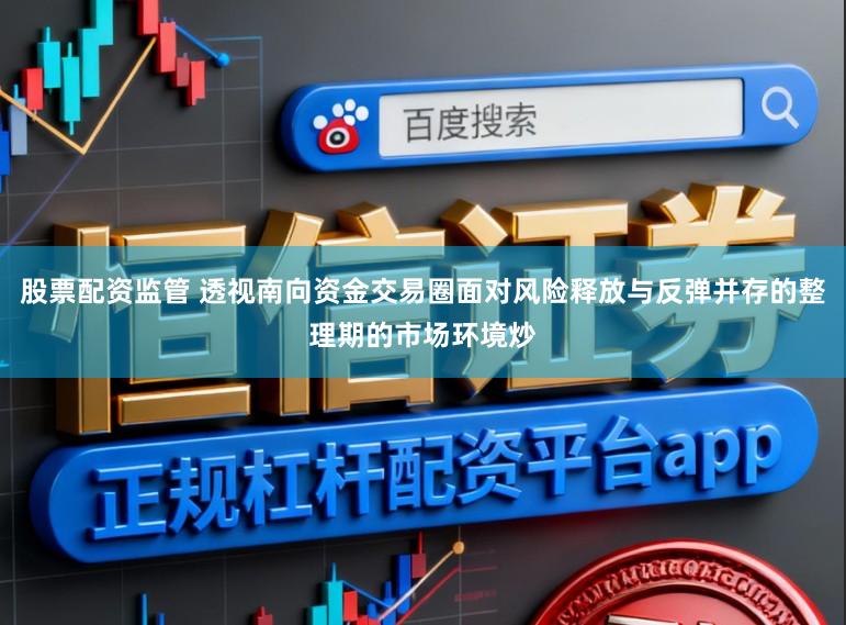 股票配资监管 透视南向资金交易圈面对风险释放与反弹并存的整理期的市场环境炒