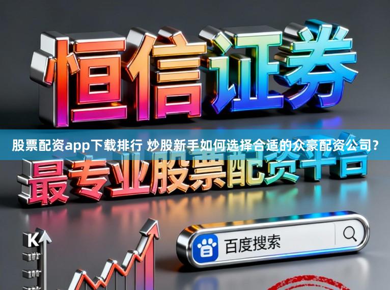 股票配资app下载排行 炒股新手如何选择合适的众豪配资公司？