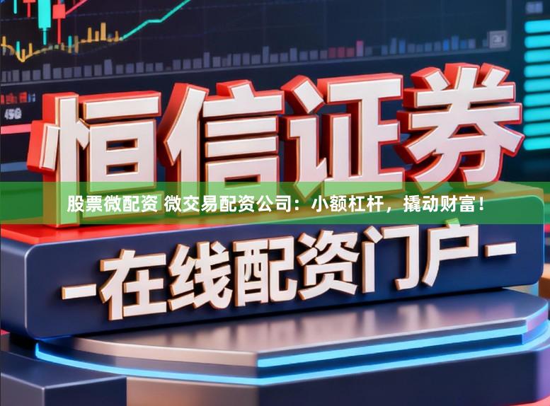 股票微配资 微交易配资公司：小额杠杆，撬动财富！